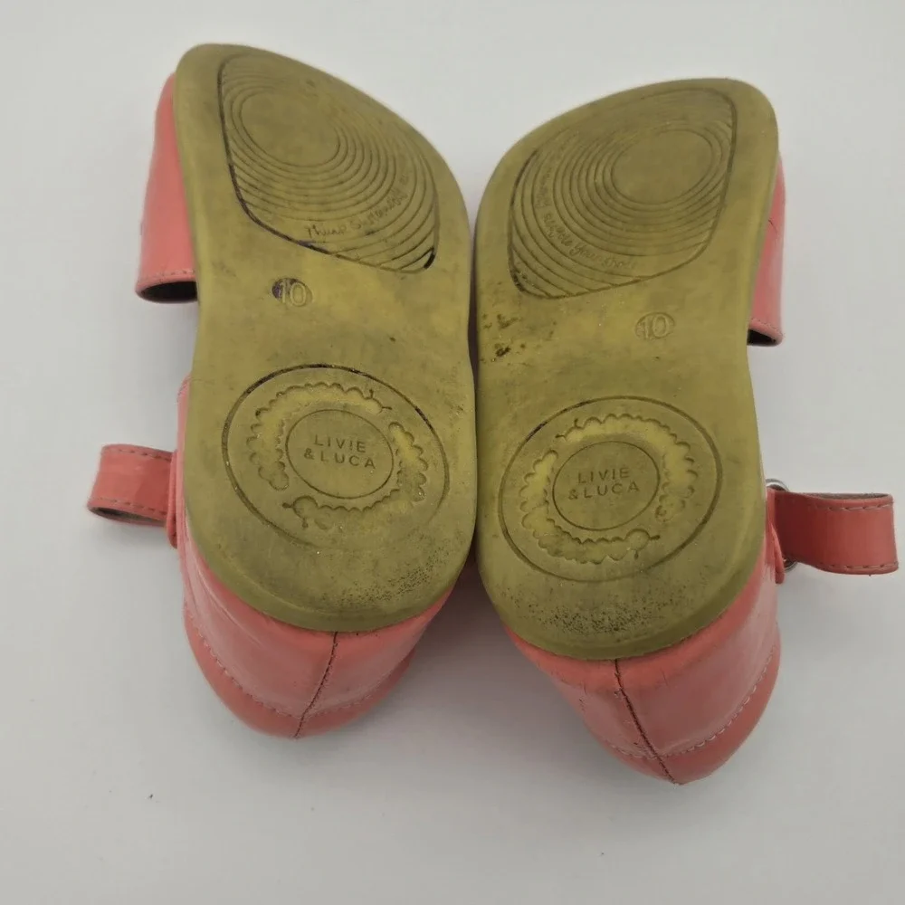 Livie & Luca Bow Mary Jane Shoes Pink Size 10